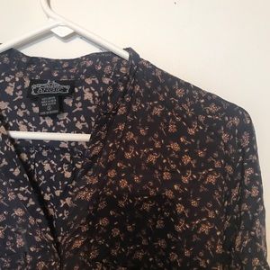 Angie Floral Shirt Dress